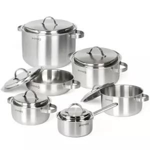 키친아트 프리미오 통3중 스텐 304 냄비 시리즈/인덕션겸용/3PLY/곰솥/전골 722473