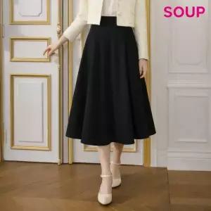 [롯데백화점]SOUP A라인 플레어 스커트  SC3SRM11