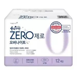 순수한면ZERO(오버나이트수퍼롱 12P)