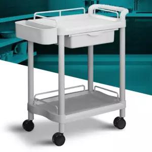 수납장 서빙카 CART-601A 2단 이동식 드레싱카 병원