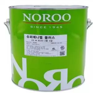 일꼽 페인트 온돌용 황색 유광 4L 유성페인트