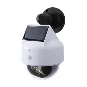 IOWC8E0B7 CCTV 태양열 감시 카메라 모형 실외 도둑 보안 무선리모컨작동 LED 방범 건전지 가짜
