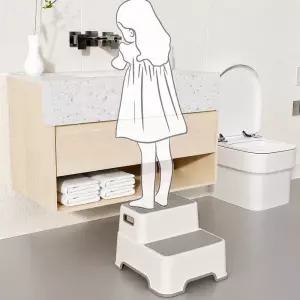 논슬립 계단의자 2단 디딤대 스텝스툴 발판 욕실 주방 아이 보조의자 미끄럼방지