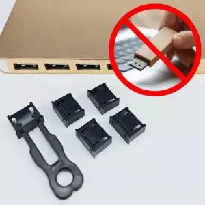 USB 포트락 잠금 장치 락 보안 LOCK 포트 차단 보안키 마개 락키 KEY PORT