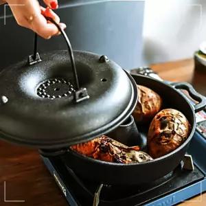 28cm 직화 무쇠 아로제 군고구마냄비 다용도