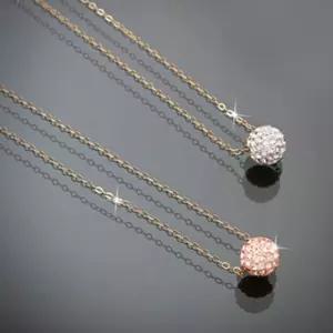 정품 14K GOLD 8mm 미러볼 목걸이 기본형 42cm tTe88pgc