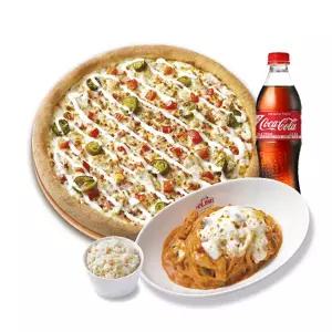 (파파존스) 오리지널 스파이시 치킨 랜치(L)+파파스 파스타(로제)+파파 코울슬로+코카-콜라500ml
