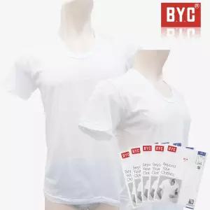 남반팔런닝 5매세트 고급면소재 BYC편티반런닝 두리이너웨어