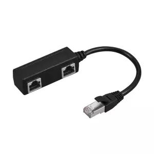 랜케이블 선택 분배기 2포트 UTP 랜선 RJ45 8P8C 인터넷 커플러 네트워크 통신 연장 젠더