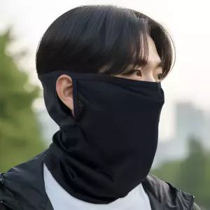 MDB 귀걸이형 메쉬 안면 자외선차단 마스크 골프 자전거 얼굴햇빛가리개 여름 넥워머 쿨 멀티스카프