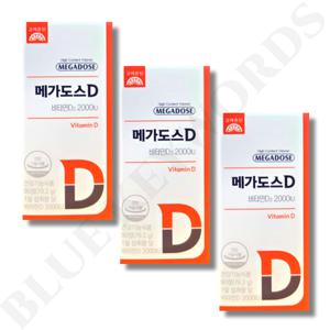 고려은단 메가도스D 비타민D 2000IU 츄어블 880mg x 90정 x 3박스 9개월분