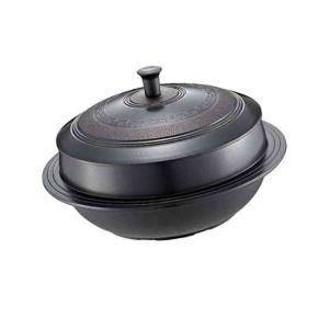 IH 가마솥 냄비 24CM 찌개찜용 뚝배기 통주물 돌솥 식당 옛날
