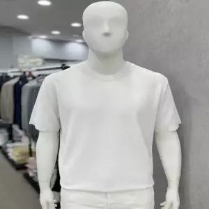 남성 쿨 워셔블 인견 레이온 폴리 라운드넥 U넥 여름 반팔 니트 티셔츠 7컬러 110JK