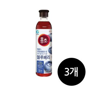 청정원 홍초 블루베리 900ml x 3개