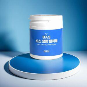 BAS 차량용 생활 탈취제 미니 베이비파우더향 150g 1개