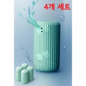 대용량 화장실 자동 변기 세정제 클리너 크리너 4개 1세트