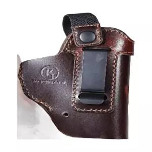 글록 1911 M92 IWB 권총집 은닉 왼손잡이 복고풍 통용 USP 가죽