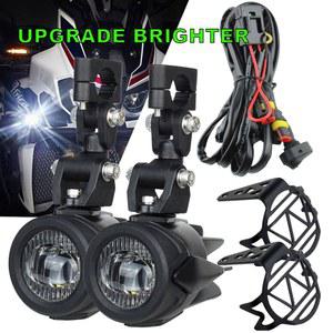 업그레이드 오토바이 안개등 보조 조명 밝은 램프 R1200GS F800GS F700GS F650 K1600 40W 6000K