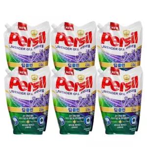 퍼실 라벤더 1.8L x 6개 드럼 일반 겸용