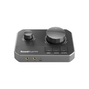 사운드 블라스터 G8 u2013 고해상도 게이밍 USB DAC(듀얼 USB 오디오 믹싱 및 완전 사용자 지정 가능한 음향 엔진 및 10밴드 이퀄라이저 포함)