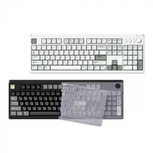 [한성컴퓨터] GK101 OfficeMaster LED 유선 키보드 (말차라떼)