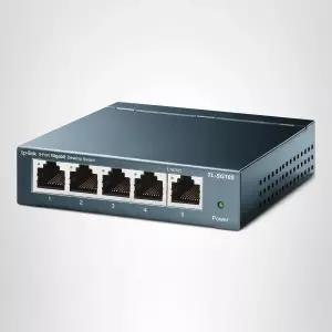 TP-Link TL-SG105 5포트 기가비트 관리되지 않는 이더넷 스위치 네트워크 허브 스플리터 플러그 앤 플레이