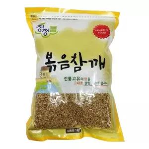 청정들 볶음참깨 통깨 1kg