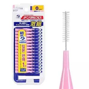 덴탈프로 치간칫솔 15P 사이즈 0(ssss) 일본칫솔 일본치실