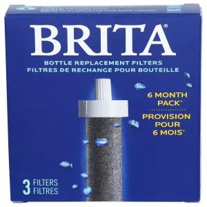 물병 교체 필터 BPA 프리 연간 1 800개의 플라스틱 2개월 또는 40갤런 지속 3개의 포함