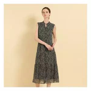 BCBG 비씨비지페이즐리 슬리브OP B5F7G675 1124936