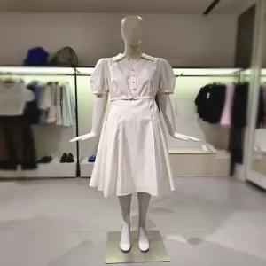 씨씨콜렉트 CC콜렉트 오픈 카라 벨티드 플레어 원피스 E252MSE131 633629