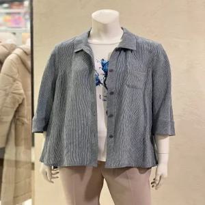 [벨리시앙] 린넨 블렌드 언발 셔츠 재킷2color) JK3202