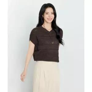 더엣지 THEATG 3PACK 26SS 썸머 크로셰 돌먼 니트