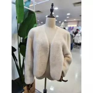 멜로디가든 여성 인조무스탕 퍼볼레로 M3WBJ101