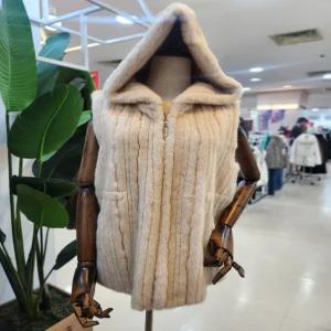 [멜로디가든]멜로디가든 여성 인조무스탕 퍼조끼 M3WBV101