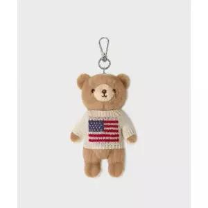 후아유 WHO.A.U Fluffy Bear Knit Keyring / WHAWG2222A 262021