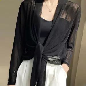 다양한 스트랩 기본 가디건 여성 여름 스타일링