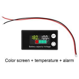 DC8-100V LCD 디지털 미터 6133A 배터리 용량 표시기 리튬 이온 철 인산염 12V 24V 36V 48V 60V 72V 전압