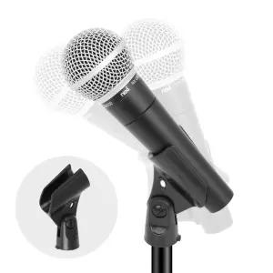 초지향성 마이크 고성능 다이내믹 유선 슈퍼카디오이드 회전 마이크홀더 보컬 공연 전문가용 콘서트 버스킹
