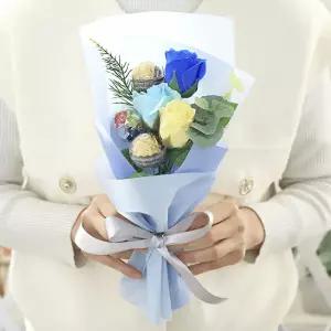 페레로로쉐 선물 꽃다발 초콜릿 부케 기념일 생일 축하 과자 향기 꽃 포장 상자 이벤트