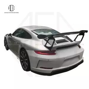포르쉐 911 991.1 991.2 GT2RS 스타일 부분 카본 트렁크 리어 스포일러 유리