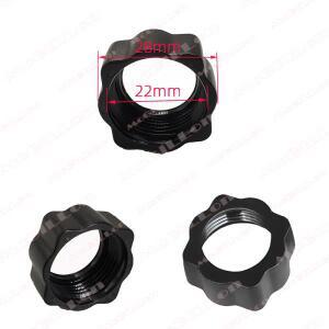 17mm 볼 고정 클립 너트 나사 휴대폰 거치대용 1/4 마운트 헤드 어댑터 카메라 GPS 브래킷용