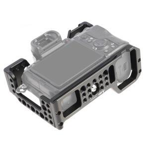 카메라 케이지 CNC 알루미늄 소니 호환 A9 A7RIII A7M3 확장 프레임 콜드 슈 비디오 스테빌라이저 액세서