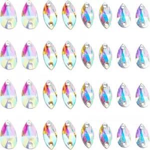 SUPERFINDINGS 아크릴 낚시 미끼 - DIY 스피너 베이트 제작용 어트랙터 말눈 물방울 블레이드