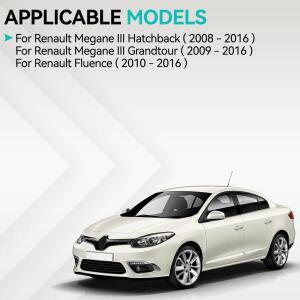 Renault Megane Mk3 265650004R 리어 범퍼 신호 램프 라이트 리플렉터 용 L  R 호환 차량 자동차 반사 스트