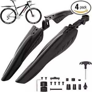 자전거 머드가드 세트 MTB 로드바이크 전후방 머 61/69.9cm 24/26/27.5인치 호환