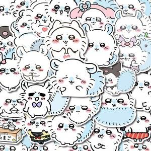 54pcs 새로운 일본 j y 귀엽고 귀여운 momonga 스티커 만화 휴대 전화 케이스 pad 워터 컵 스티커 방수
