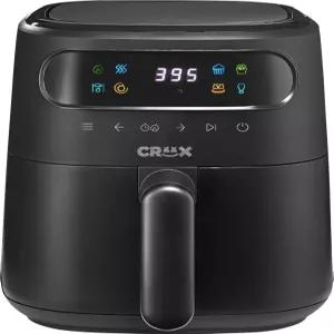 터보크리스프 기술 터치스크린 온도 제어 타이머 및 자동 차단 기능이 있는 CRUX x 마시멜로 3.0 QT 디지털