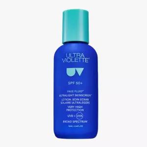 울트라 바이올렛 페이브 플루이드 SPF 50+ 선스크린 75ml 초경량 무향 가벼운 로션타입