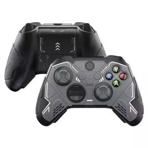 Xbox Series X/S 컨트롤러 실리콘 커버 스킨 플레이바이탈 스텔라 메카 블랙